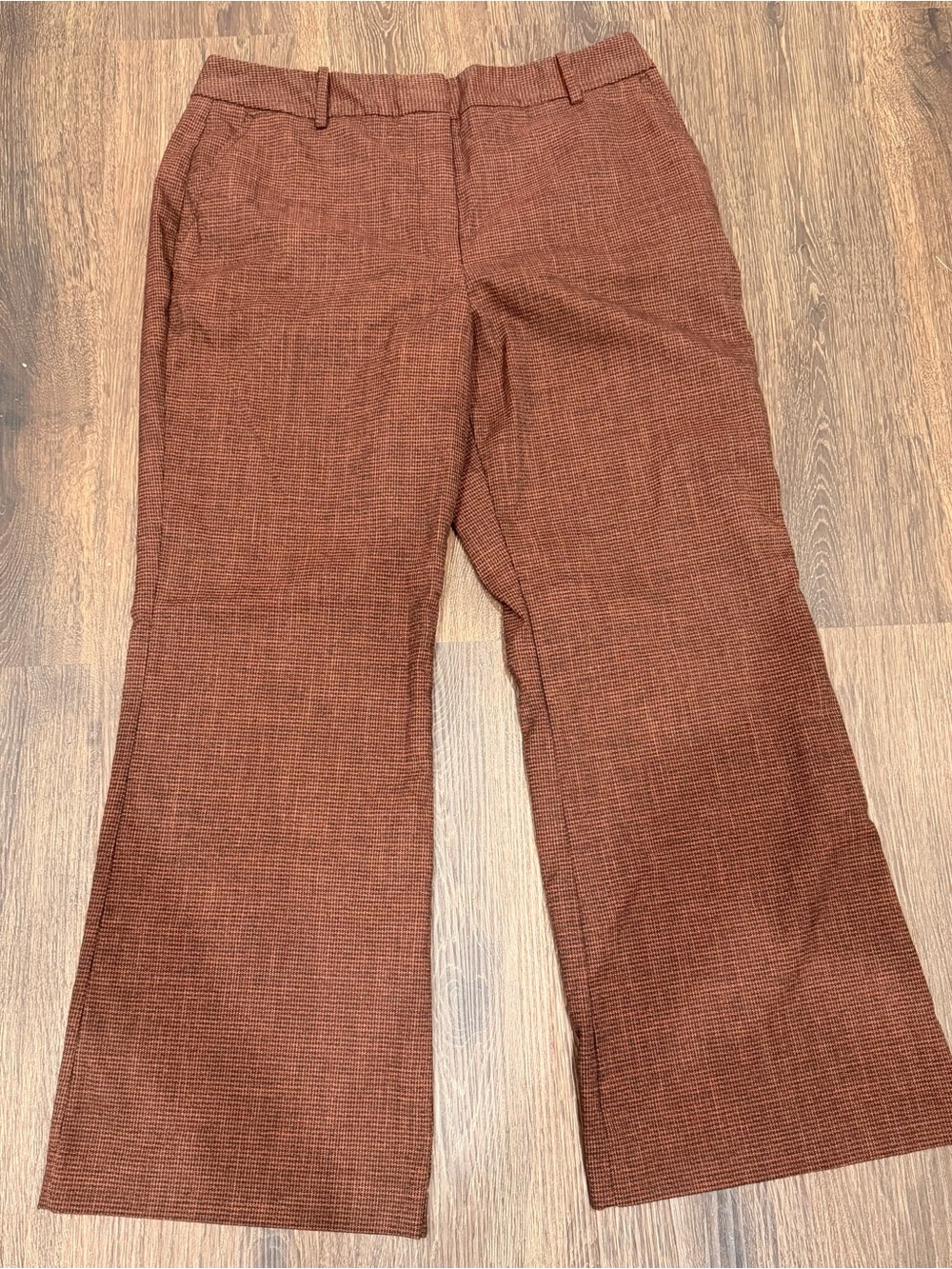 Worthington Wide-Leg Pants in Rust